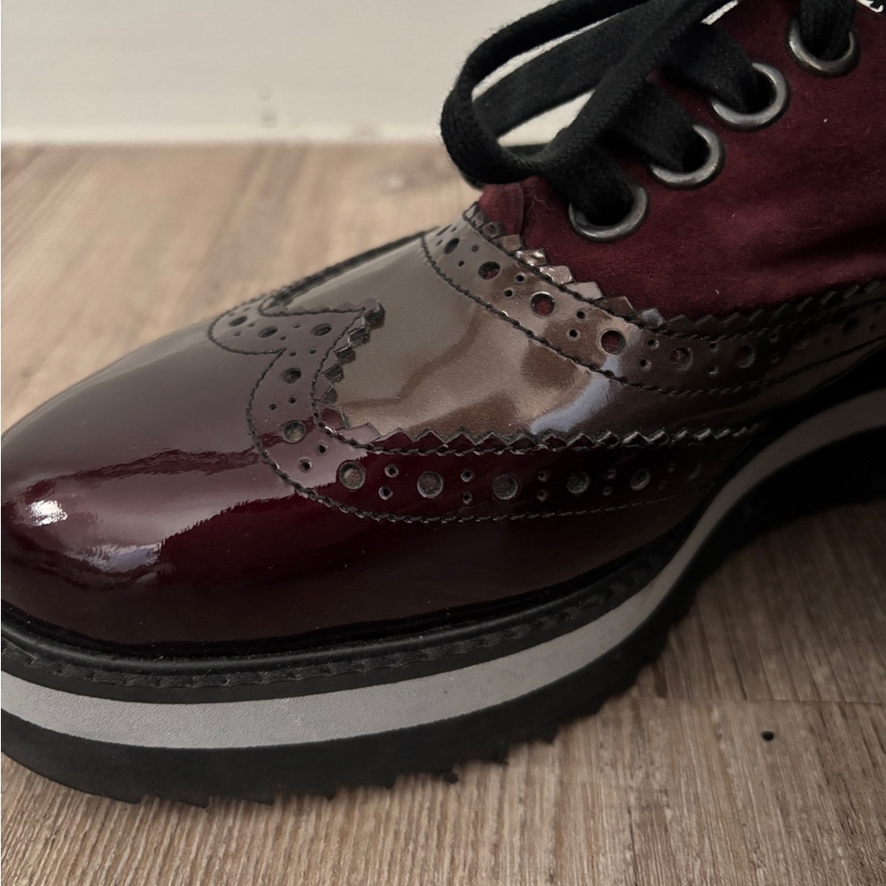 Arnold churgin, burgundy wine, Oxford Shoes - Picture 6 of 9